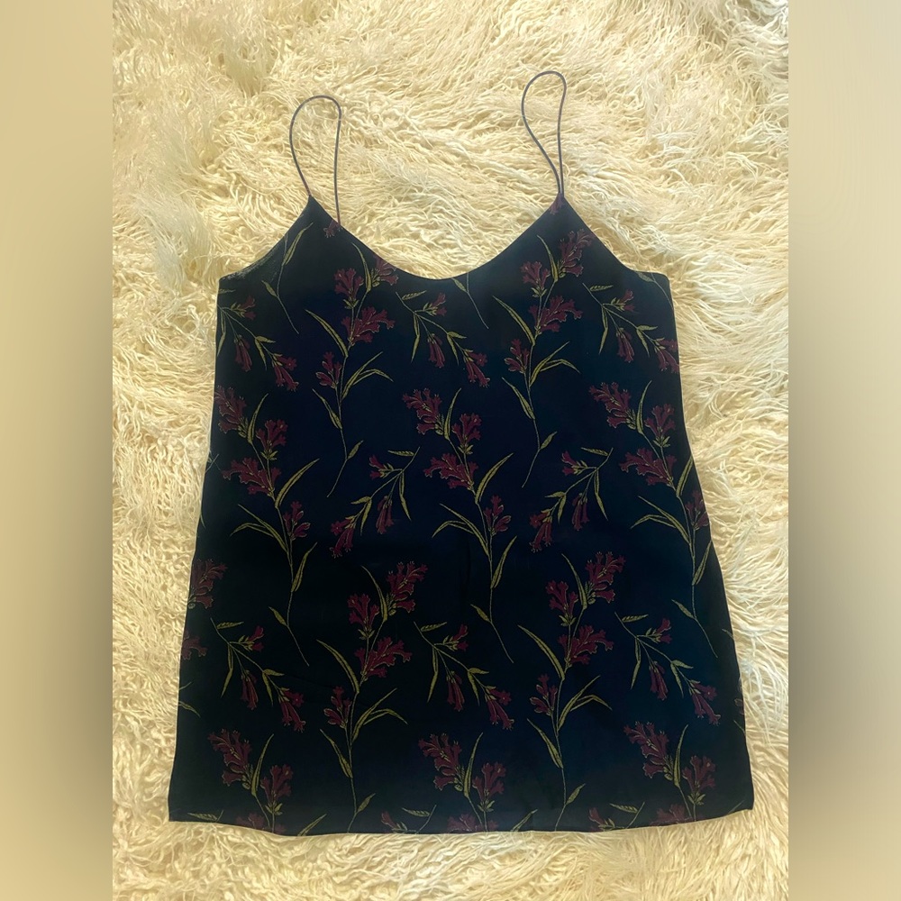 Theory Odete B Rosedale silk top